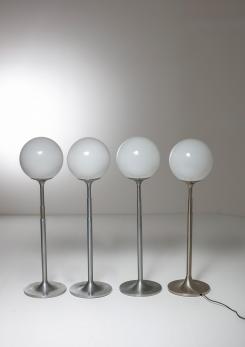 Compasso - Pair of Extendable "Polluce" Floor Lamps by Enzo Mari for Artemide