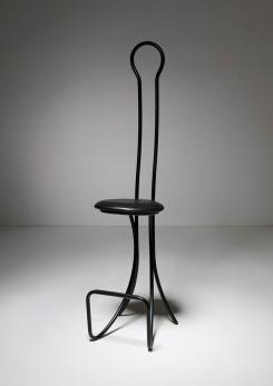 Compasso - Pair of "Spluga" High Stools by Castiglioni for Zanotta