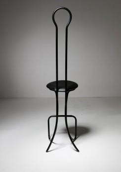 Compasso - Pair of "Spluga" High Stools by Castiglioni for Zanotta