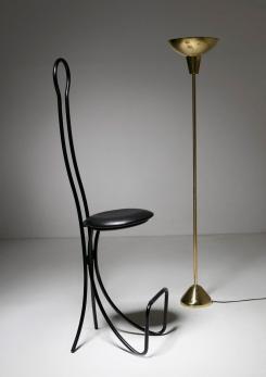 Compasso - Pair of "Spluga" High Stools by Castiglioni for Zanotta