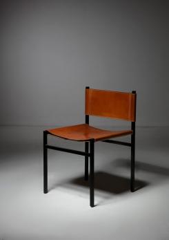 Compasso - Set of Six  "Rea" Chairs by Paolo Tilche for Arform