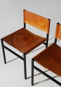 Compasso - Set of Six  "Rea" Chairs by Paolo Tilche for Arform