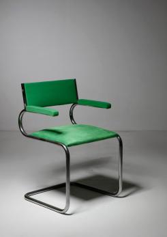 Compasso - Pair of Armchairs by Luigi Saccardo for Arrmet