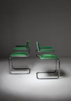 Compasso - Pair of Armchairs by Luigi Saccardo for Arrmet Compasso - Pair of Armchairs by Luigi Saccardo for Arrmet
