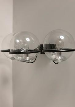 Compasso - Pair of Wall Lamps Model 238/3 by Gino Sarfatti for Arteluce Compasso - Pair of Wall Lamps Model 238/3 by Gino Sarfatti for Arteluce