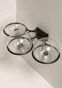 Compasso - Pair of Wall Lamps Model 238/3 by Gino Sarfatti for Arteluce Compasso - Pair of Wall Lamps Model 238/3 by Gino Sarfatti for Arteluce
