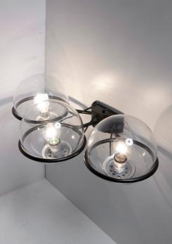 Compasso - Pair of Wall Lamps Model 238/3 by Gino Sarfatti for Arteluce Compasso - Pair of Wall Lamps Model 238/3 by Gino Sarfatti for Arteluce