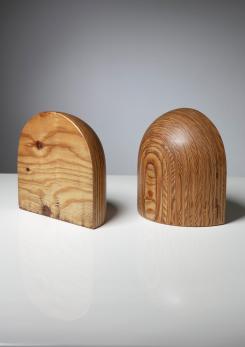 Compasso - Pair of Bookends by Pino Pedano