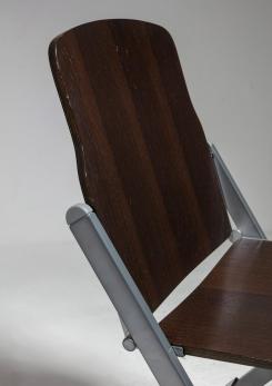 Compasso - "Chiappa" Folding Chair by Piero Russi for Schopenhauer Compasso - "Chiappa" Folding Chair by Piero Russi for Schopenhauer
