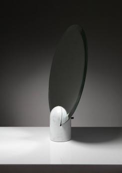 Compasso - Large Italian 70s Table Mirror Compasso - Large Italian 70s Table Mirror