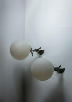 Compasso - Pair of "Aggregato" Wall Lamps by Enzo Mari for Artemide