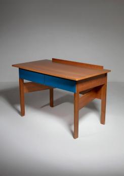 Compasso - Plywood Desk in the Style of Gerrit Rietveld