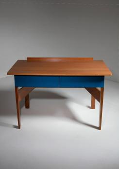 Compasso - Plywood Desk in the Style of Gerrit Rietveld