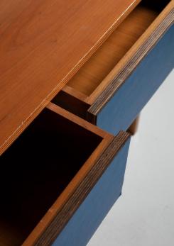 Compasso - Plywood Desk in the Style of Gerrit Rietveld