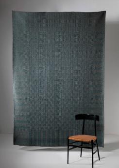 Compasso - Large Wool Tapestry by Renata Bonfanti