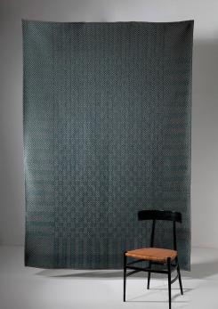 Compasso - Large Wool Tapestry by Renata Bonfanti