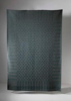 Compasso - Large Wool Tapestry by Renata Bonfanti