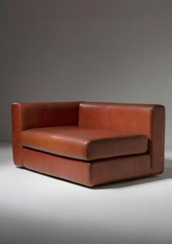 Compasso - "Bacone" Corner Lounge Chair by Cini Boeri for Arflex