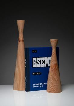 Compasso - Pair of Larch Vases