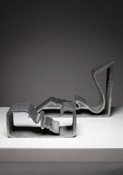 Compasso - Pair of Italian 70s Aluminum Sculptures