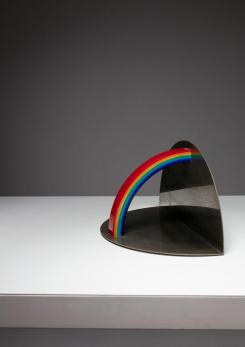 Compasso - "ARC EN CIEL" Sculpture by Lucio Del Pezzo for Plura Edizioni