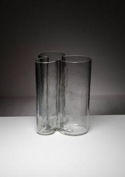 Compasso - Large Glass vase by Alfredo Barbini for Barbini