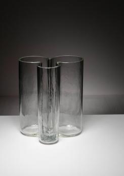 Compasso - Large Glass vase by Alfredo Barbini for Barbini