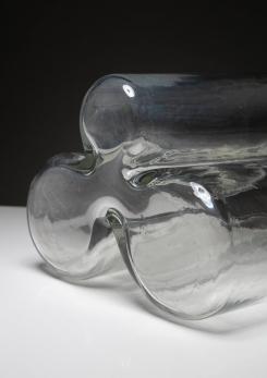 Compasso - Large Glass vase by Alfredo Barbini for Barbini