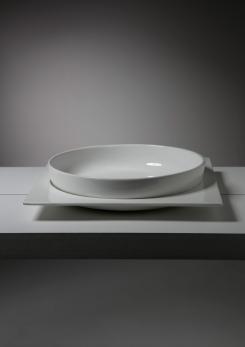 Compasso - Large Ceramic Centerpiece by Pompeo Pianezzola for Zanolli and Sebellin