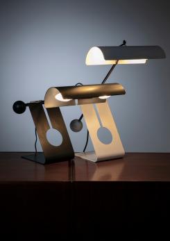 Compasso - Pair of "Picchio" Table Lamps by Mauro Martini for F.lli Martini