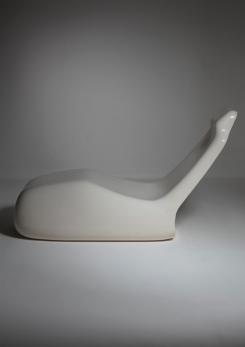 Compasso - Pair of "Moby Dick" Lounge Chairs by Alberto Rosselli for Saporiti