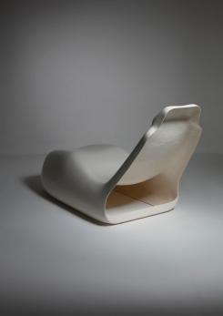 Compasso - Pair of "Moby Dick" Lounge Chairs by Alberto Rosselli for Saporiti