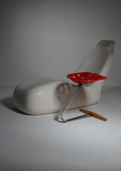 Compasso - "Moby Dick" Lounge Chair by Alberto Rosselli for Saporiti
