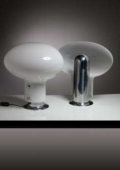 Compasso - Pair of "Leuké" Table Lamps by Celli Tognon for Stilnovo