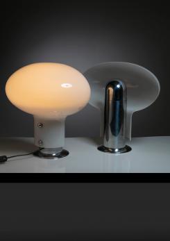 Compasso - Pair of "Leuké" Table Lamps by Celli Tognon for Stilnovo Compasso - Pair of "Leuké" Table Lamps by Celli Tognon for Stilnovo