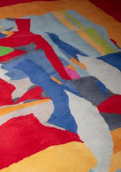 Compasso - "La Rochefoucauld" Wool Carpet by Linde Burkhardt for Driade