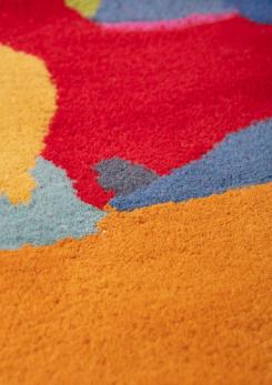 Compasso - "La Rochefoucauld" Wool Carpet by Linde Burkhardt for Driade