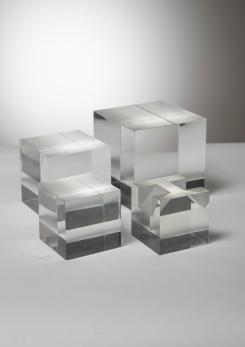 Compasso - Plexiglass Sculpture by Alessio Tasca for Fusina