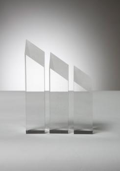 Compasso - Plexiglass triptych by Alessio Tasca for Fusina