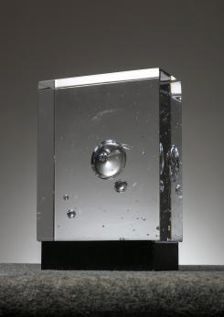 Compasso - Abstract Glass Sculpture by Sven Palmqvist for Orrefors