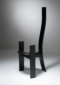 Compasso - Pair of "Golem" Chairs by Vico Magistretti for Poggi