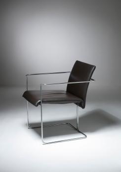 Compasso - Pair of "P15" Armchairs by Ernesto Radaelli for Saporiti