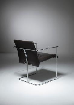 Compasso - Pair of "P15" Armchairs by Ernesto Radaelli for Saporiti