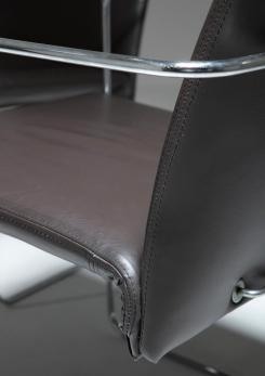 Compasso - Pair of "P15" Armchairs by Ernesto Radaelli for Saporiti