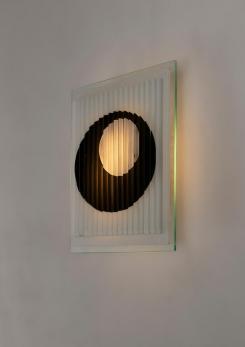 Compasso - Optical Glass Sconce by Lumenform