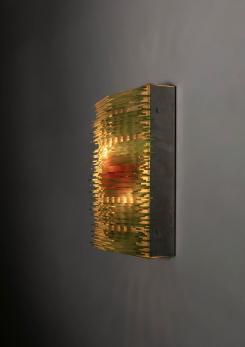 Compasso - Optical Glass Sconce by Lumenform