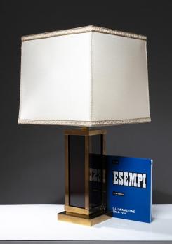 Compasso - Large Italian 70s Brass Table Lamp