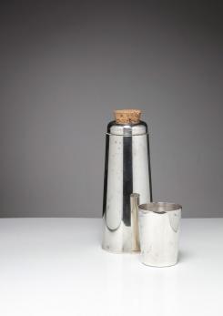 Compasso - Silver Plate Thermos by Lino Sabattini