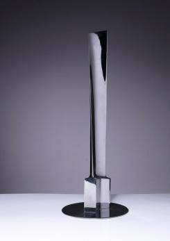 Compasso - Italian 70s Steel Sculpture