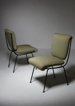 Compasso - Set of Five "DU24" Chairs by Gastone Rinaldi for Rima